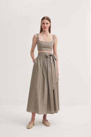 Bralet Etekli Takım - Taş