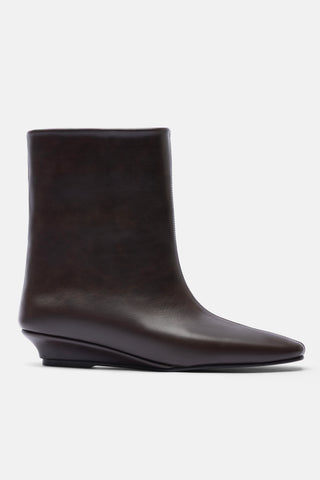 Kare Burun Minimal Bot | Sera - Kahverengi