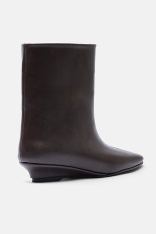 Kare Burun Minimal Bot | Sera - Kahverengi