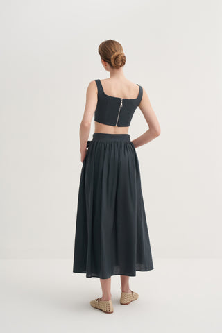 Pamuklu Bralet - Yeşil