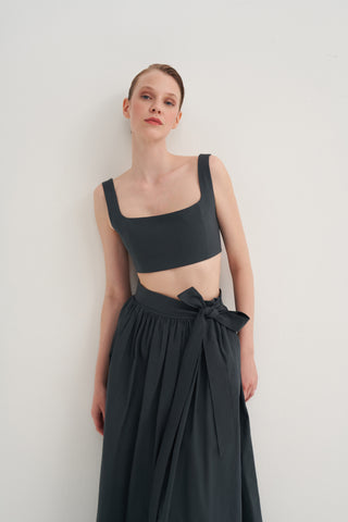 Pamuklu Bralet - Yeşil