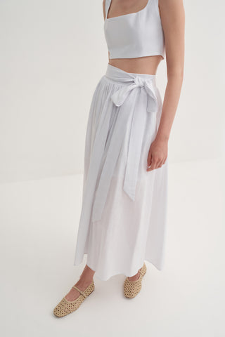 Pamuklu Bralet - Beyaz