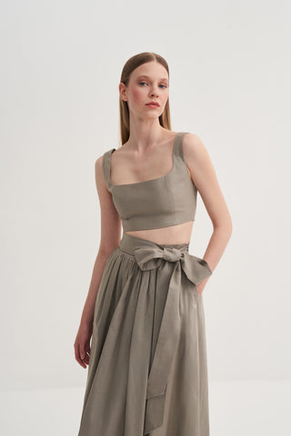 Pamuklu Bralet - Taş