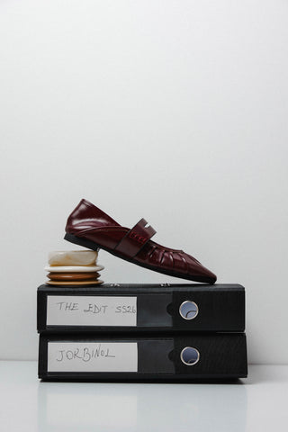 Büzgülü Kadın Babet | Elenor - Bordo