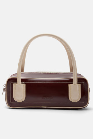 Minimal Baget Çanta | Retro - Bordo