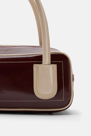 Minimal Baget Çanta | Retro - Bordo