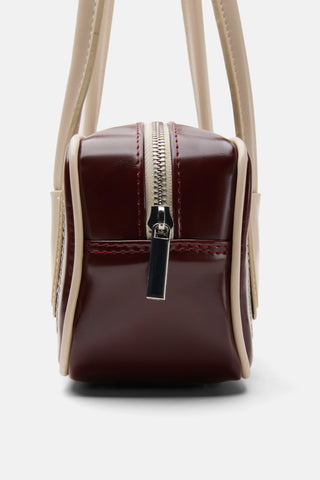 Minimal Baget Çanta | Retro - Bordo