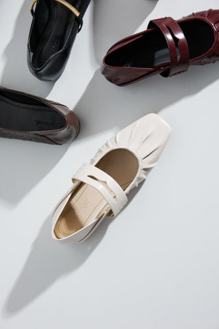 Büzgülü Kadın Babet | Elenor - Bej