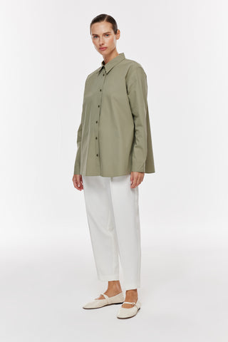 Basic Gömlek  - Haki